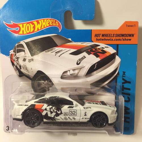 2015 Hot Wheels HW City HW Performance  - 10 Ford Shelby GT500  - White - Carded