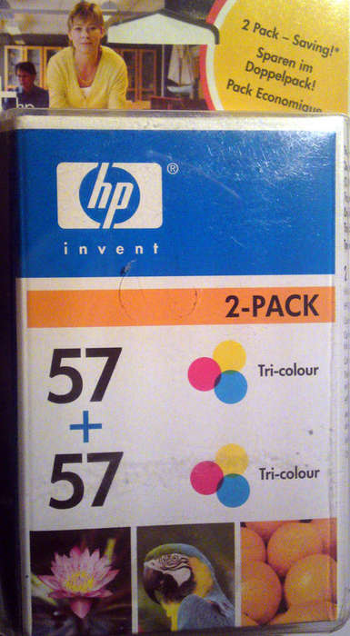 HP  C 9503AE - 57+57 (2 - PACK) TRI - COLOUR