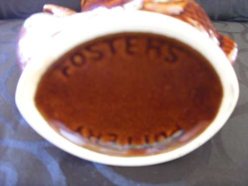 SALE !  Fosters studio pottery vase made in Cornwall England