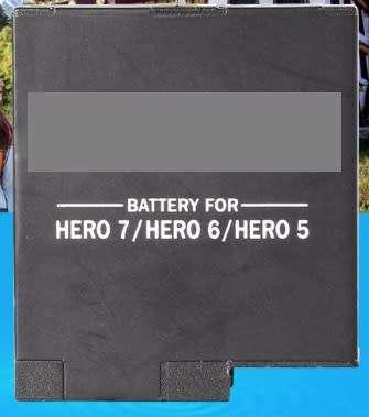 Camera Battery IICCS-GOPROHERO5 for GOPRO Hero 5 etc.