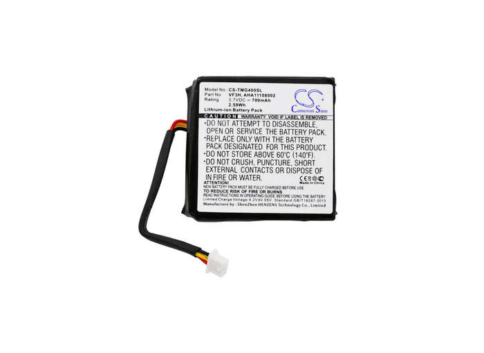 GPS, Navigator Battery CS-TMG400SL for TOMTOM Go 400 4.3` etc.