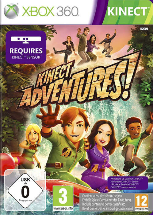 Kinect Sensor + Kinect Adventures