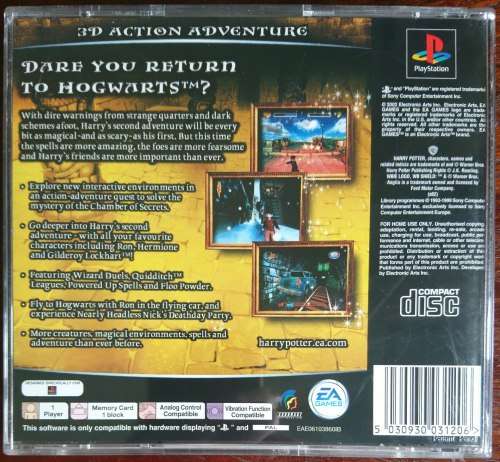 Harry Potter and The Chamber of Secrets - PS1 (Retro)