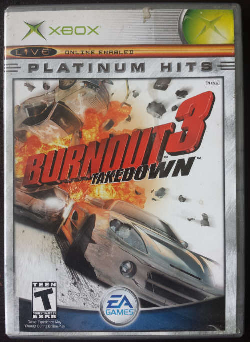 Burnout 3 Takedown - Xbox (Platinum) (NTSC) (Retro)