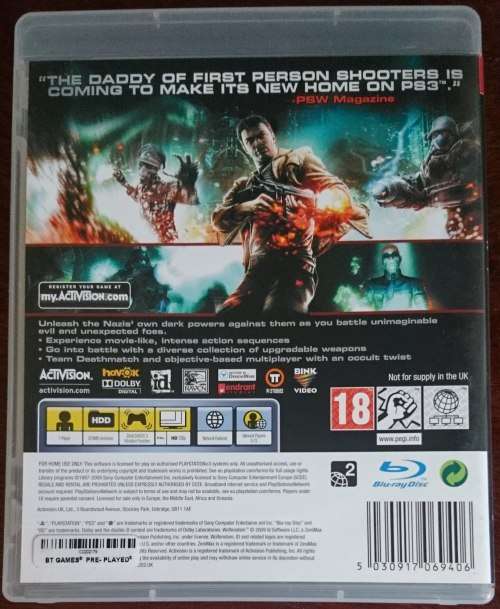 Wolfenstein - PS3