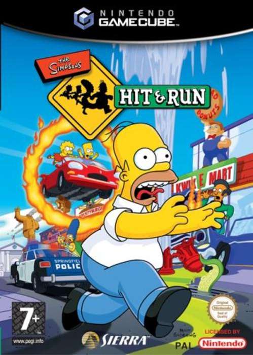 The Simpsons Hit And Run - Gamecube
