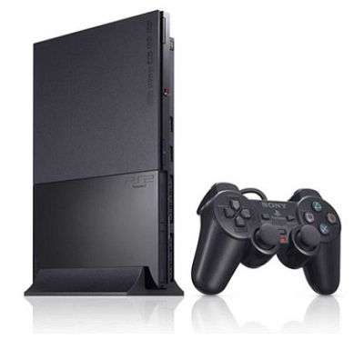 Black Slimline PS2 + EXTRAS!