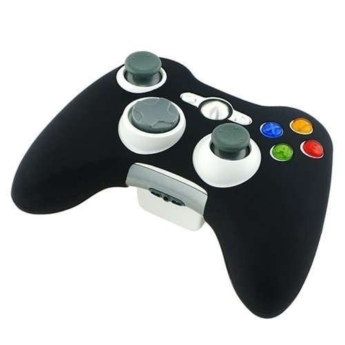 Silicone Skin for Xbox 360 Controller - Red or Black