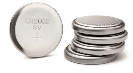5 Pack CR2032 Lithium Batteries - Button Cells