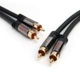 TEAC Composite Video Cable 2 RCA to 2 RCA - 1m