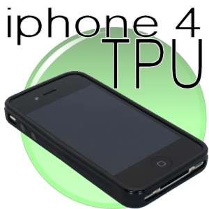 Final Clearance >> Soft Gel Black TPU Skin / Case for Iphone 4 4G << Below Cost