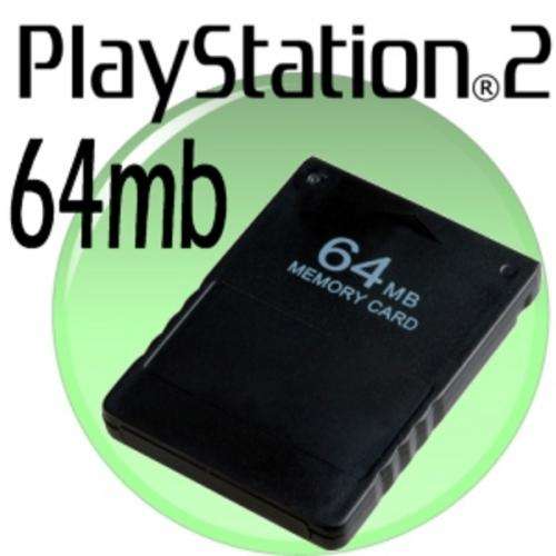 Playstation 2 Memory Card 64Mb - PS2 Memory Card