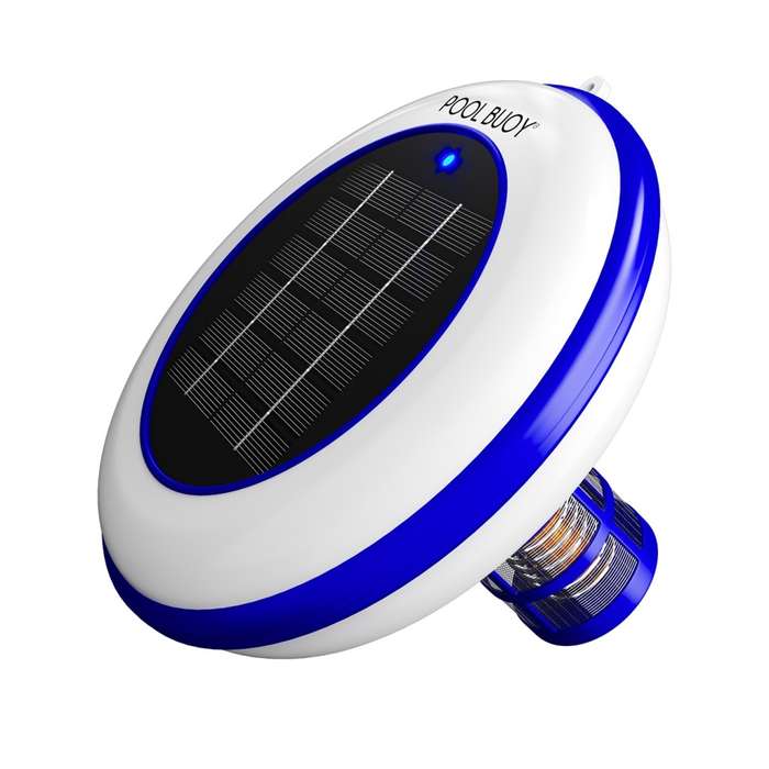 LED Solar Pool Ionizer - Cleaner floater - Solar Panel - Kills Algae