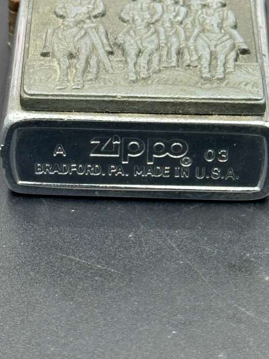 Zippo Lighter Wild West Emblem 1996 Design