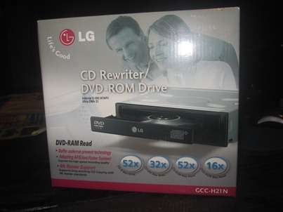 LG CD REWRITER/DVD-ROM DRIVE GCC-H21N NEW IN BOX