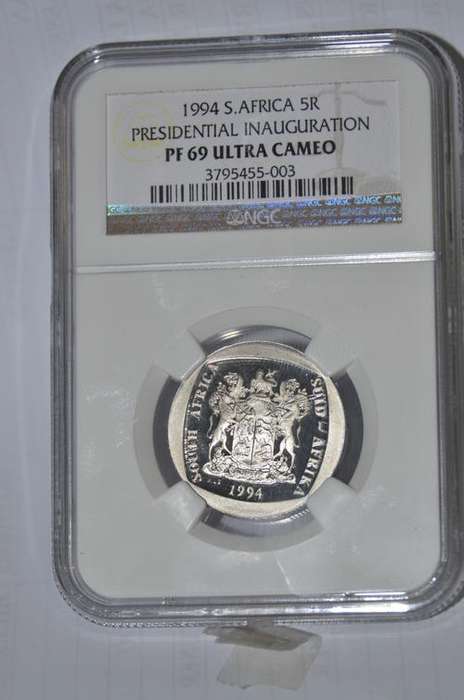 PF69 U/C - R5 1994 PRES\INAUG - NEARLY PERFECTION - OPEN DOORS & VERY SCARCE - BUY BEFORE THE RUSH