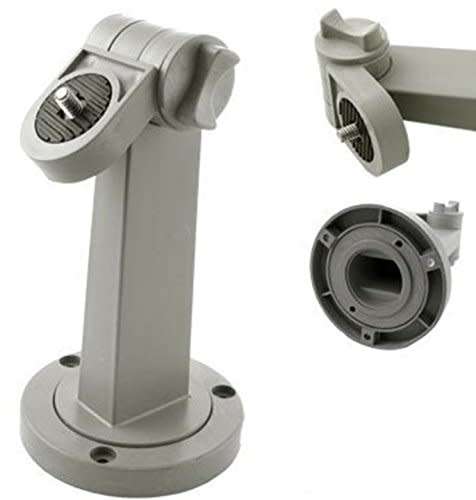 CCTV Security Camera Gray Plastic Wall Mounting Bracket