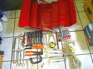 Mastercraft Tool Box and Various Tools (COLLECTION ONLY !!!!!!)
