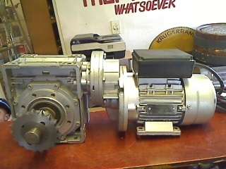 Actom Single Phase Induction Motor + Chiaravalli Transmission (RETAILS R12000!!) (COLLECTION ONLY!!)