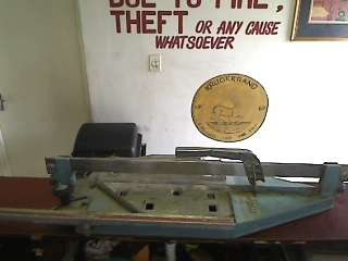Sigma ART 4-A 75cm Tile Cutter (Made in Italy) (RETAILS for R5000 !!!!) (COLLECTION ONLY !!!!)