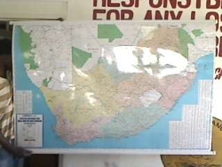 Map Studio General Information Wall Map of South Africa (COLLECTION ONLY !!!!!!)