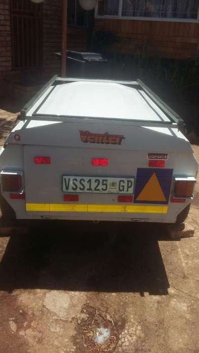 Venter 6 Foot Trailer + Nosecone and 13 Inch Tyres and a Home Made Roof Rack
