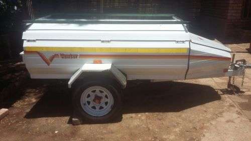 Venter 6 Foot Trailer + Nosecone and 13 Inch Tyres and a Home Made Roof Rack