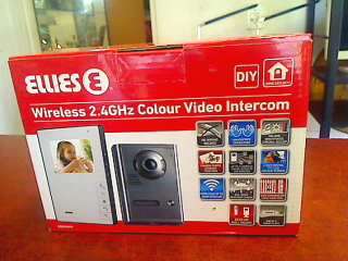 Ellies Wireless 2.4GHz Colour Video Intercom