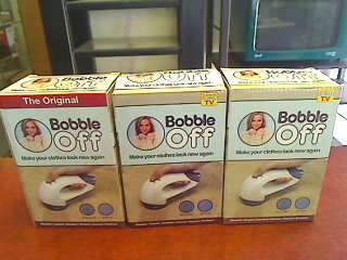 Bobble Off Clothes Shavers x 3