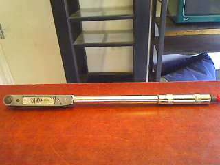 Britool EVT1200N 25-135 NM Torque Wrench (Made in England) (The Best Torque Wrench Money Can Buy!!!)