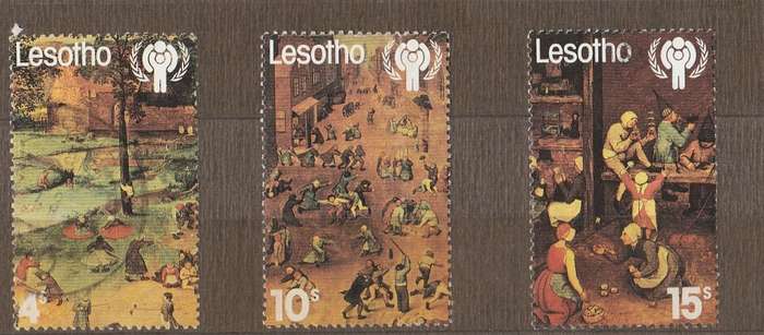 LESOTHO    1979   INT.YEAR OF THE CHILD  FULL ST   SG379-381