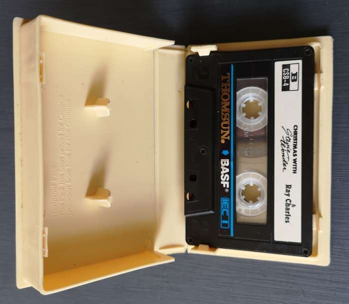 Christmas with Stevie Wonder and Ray Charles (Tape Cassette)