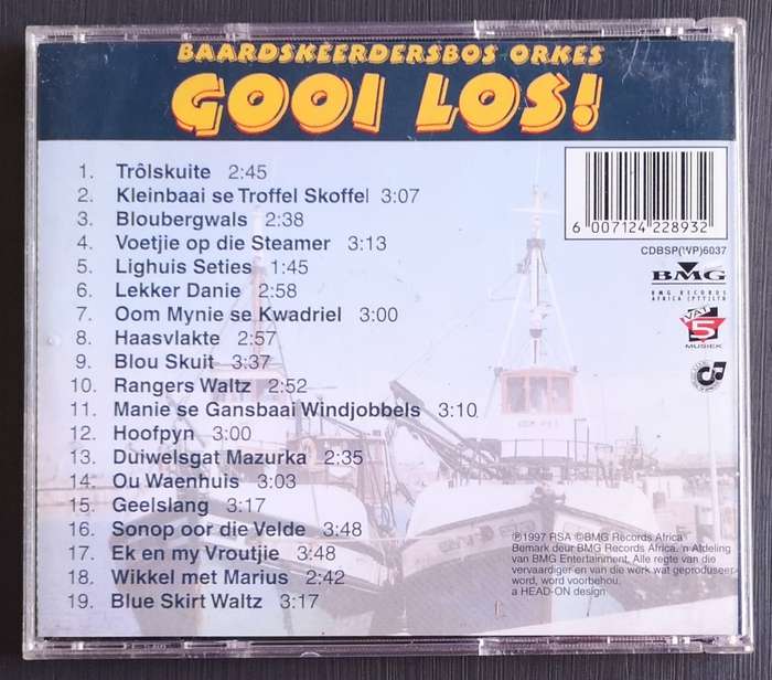 Baardskeerdersbos Orkes - Gooi Los (CD)