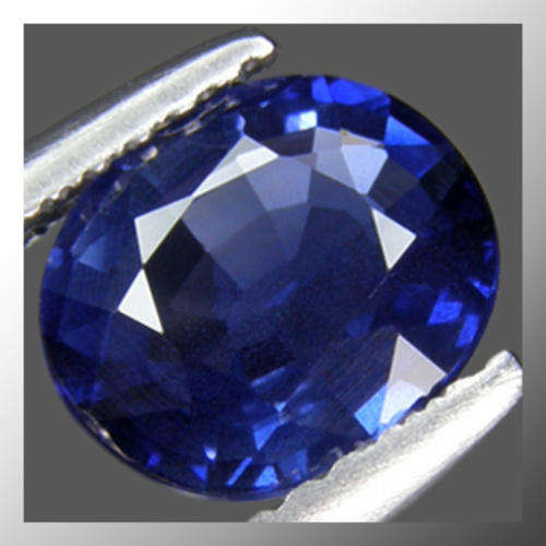 Natural Sapphire 1.51ct Blue Oval Facet, Gem