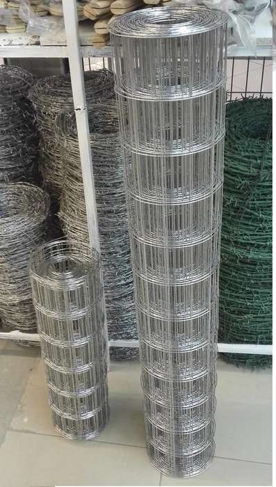 Galvanised  Welded mesh 50mm x 100mm. 0.61m x 10 meter per roll