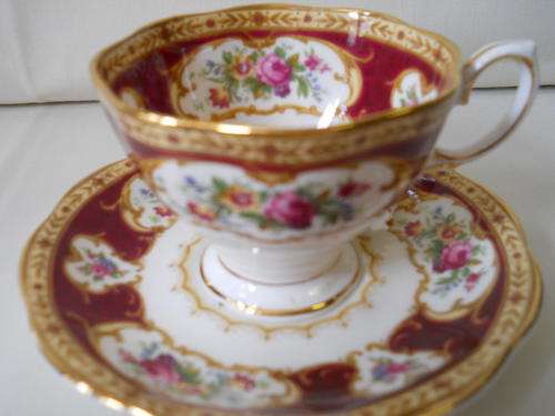 Royal Albert  ''Lady Hamilton'' Coffee Cup & Saucer