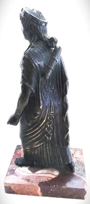 Bronze  Figure on Marble Base