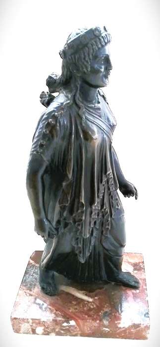 Bronze  Figure on Marble Base