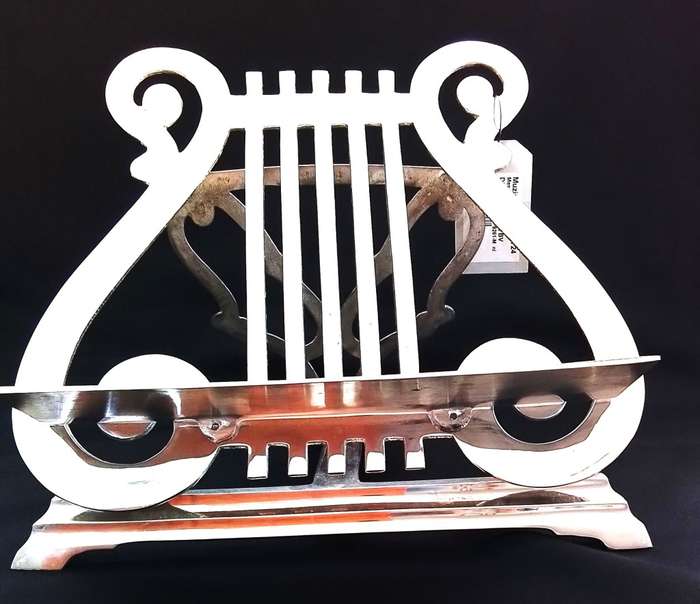 Silver Plated  Sheet Music  Stand