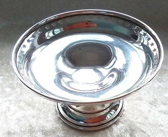 Birmingham  1931  -  Pierced  Footed  Bowl