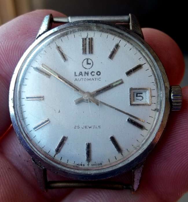 *CRAZY R1 START* LANCO Automatic men`s watch - For Restoration/Parts