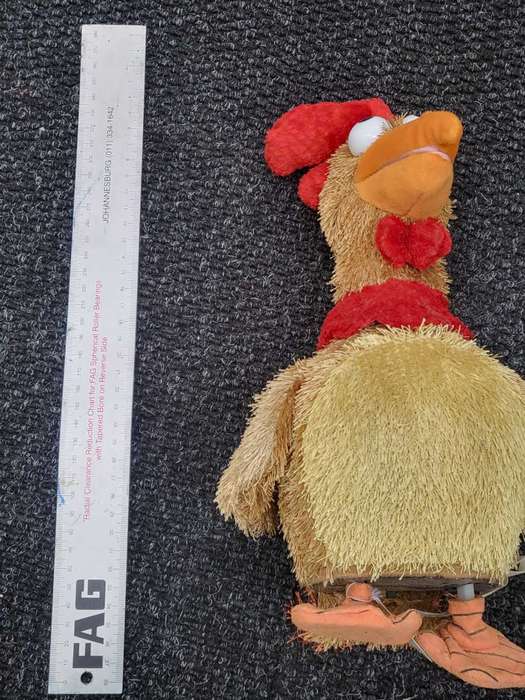 Beverly Hills Teddy Bear Company `The Cluck Cluck Polka` Electronic Toy Chicken