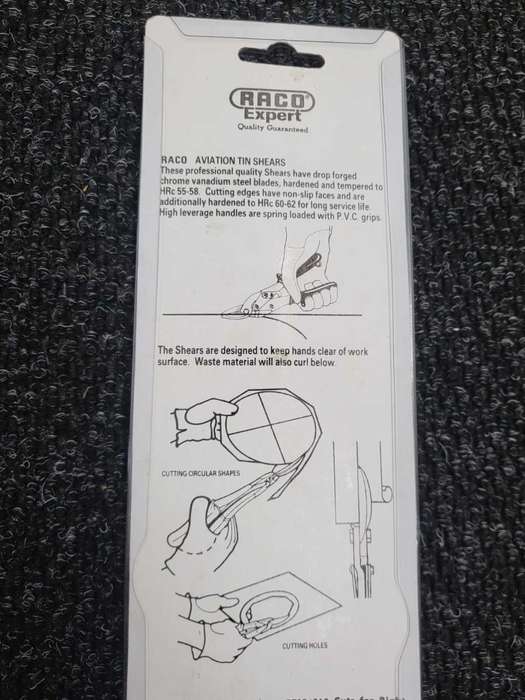 RACO Tools: Metal Cutting Shear RT27/211B-Never Used