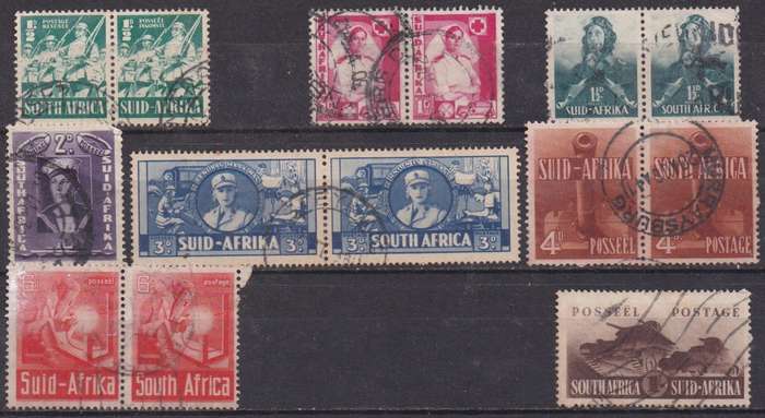 Union of SA 1941-42 SA war effort LRG format issue. FU.