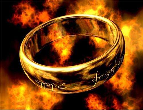 Lord of the Rings 18K GP Ring