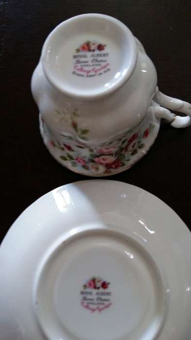 Vintage Royal Albert, "Cottage Garden" Pattern Duo.  1970 (3)