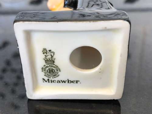 CLEARANCE !!!!  ROYAL DOULTON FIGURINE "MICAWBER" M42 (1932- 1983) BY LESLIE HARRADINE