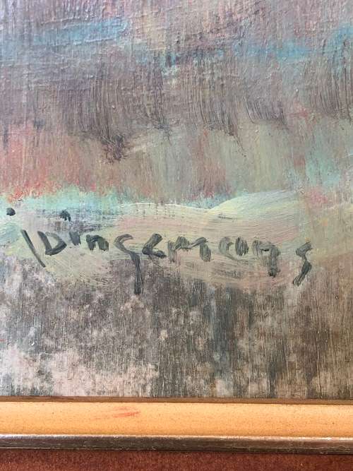 INVESTMENT ART !!! JAN DINGEMANS (SA 1921 - 2001) BEAUTIFULLY FRAMED OIL ON BOARD - STILL LIFE