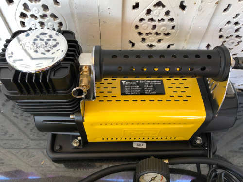 T-MAX 160LPM HEAVY DUTY PORTABLE AIR COMPRESSOR -NEVER BEEN USED - CHECKED AND FULL WORKING ORDER