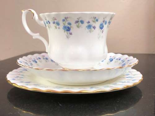 Wow !!! 1970 - Royal Albert Memory Lane Trio in slighty used Condition